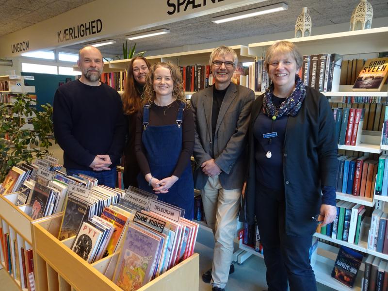 Kim, Ane, Maria, Jesper og Vibeke