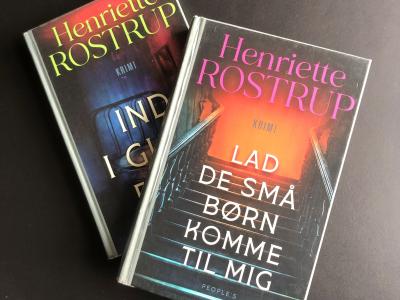 Forsidefoto af bøgerne "Lad de små børn komme til mig" og "Ind i Guds rige"