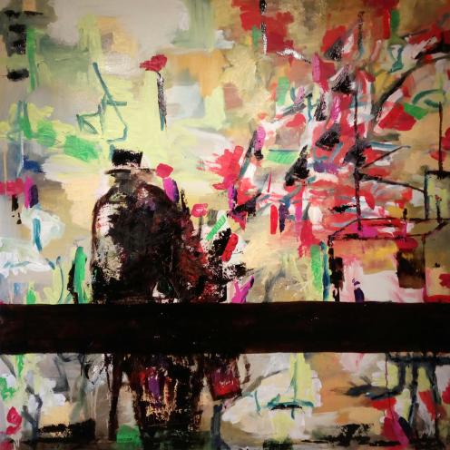 "Han går" af Tilde Carlsen