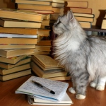 kat der vælger en bog