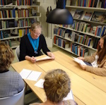 bibliotekaren læser op