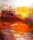 Gitte Buchs maleri: Orange september